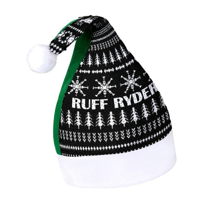 RR Christmas Color Changing Sequin Hat - Blk/Wht Snowflake