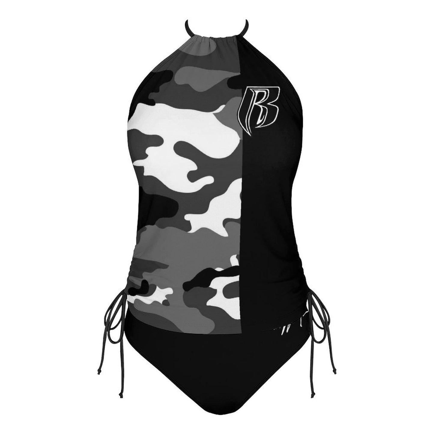 RR Two Piece Halter Swimsuit Camo