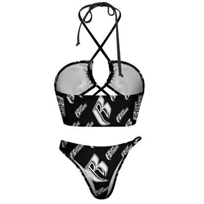 RR Criss Cros Bikini - Blk Bandana