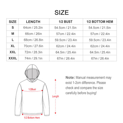 RR Long Sleeve Sun Protection Hoodie Blk/Gry - Add your name.