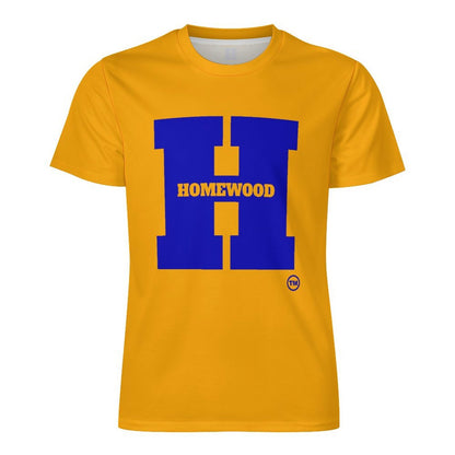 Big H Homewood Ice Silk T-shirt Gld/Blu