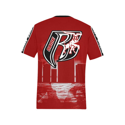 Fort Worth State Tee Red