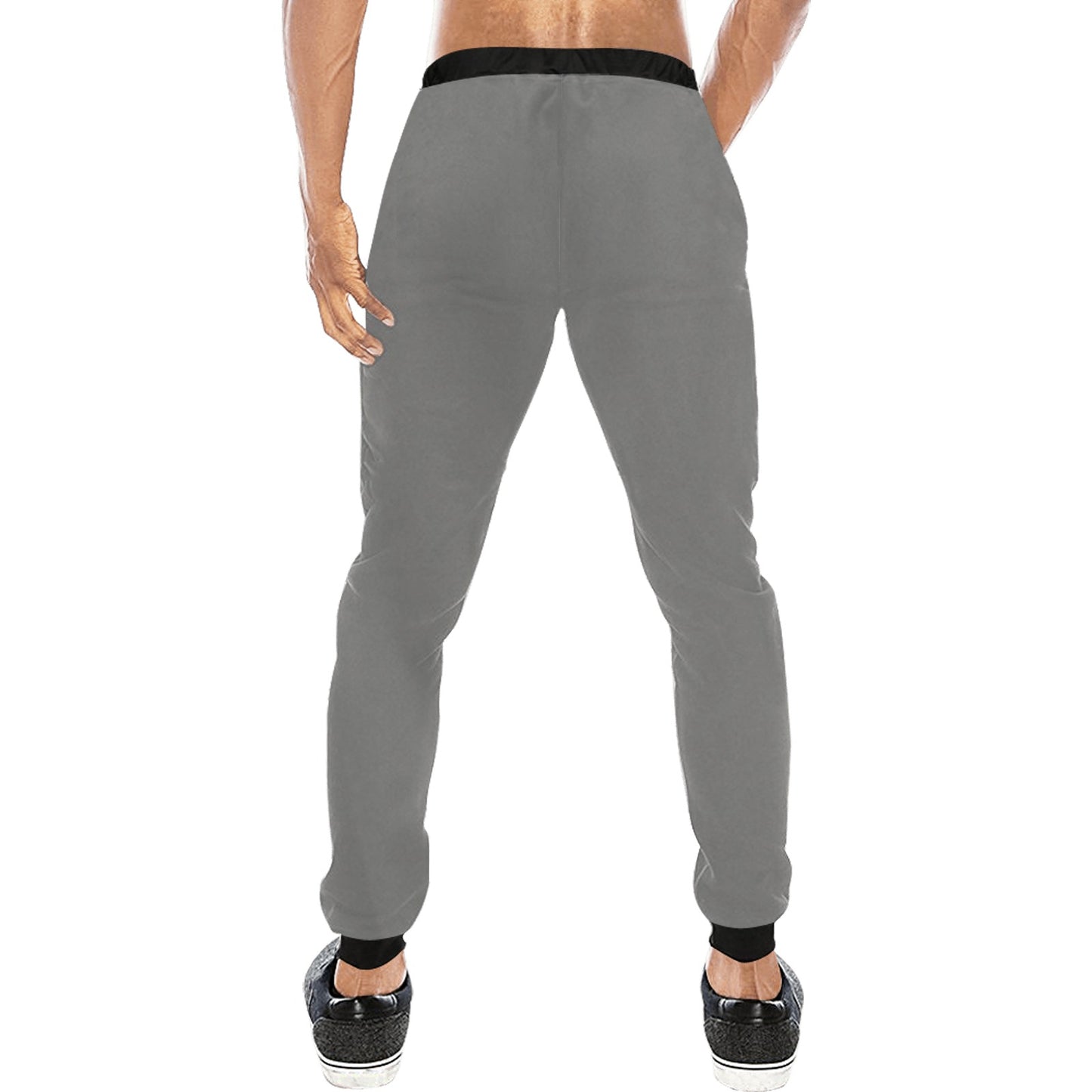 Mens Joggers Gry/Blk RR