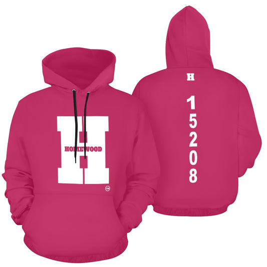 Homewood H Hoodie Pnk/Wht