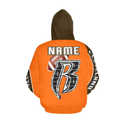 RR BROWNS HOODIE 2025