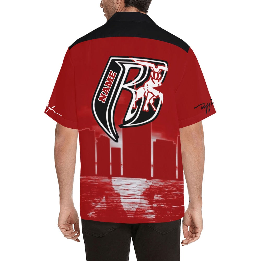 Fort Worth Button Down Red