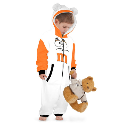 Kids M&M Onesie Orange
