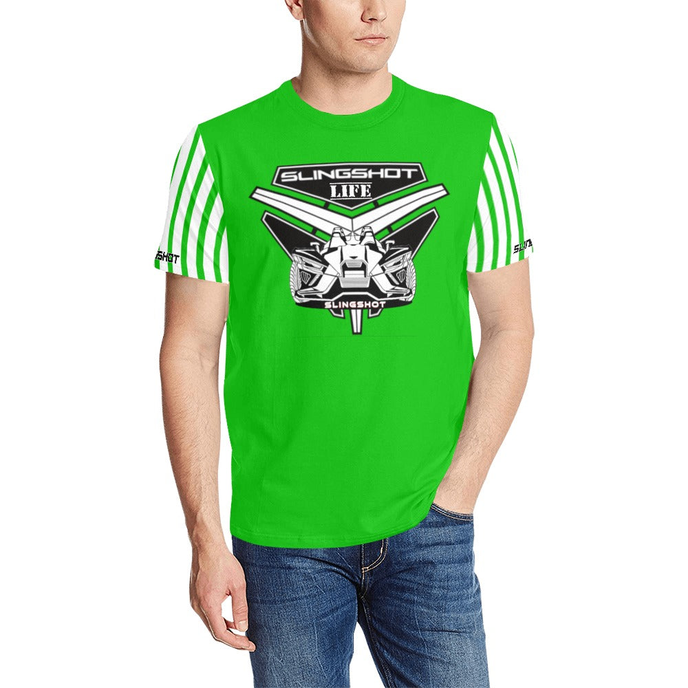 3>2 Slingshot Life Mens Tee Green