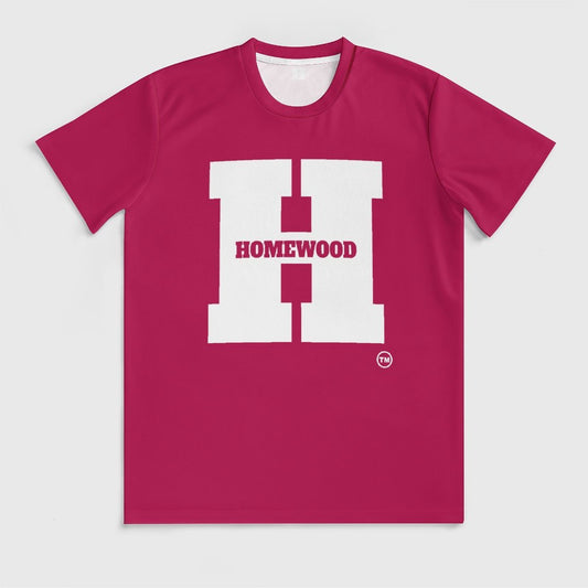 Big H Homewood Ice Silk T-shirt Pnk/Wht
