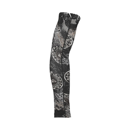 BHR Arm Sleeves Blk Bandana - Blk Woman