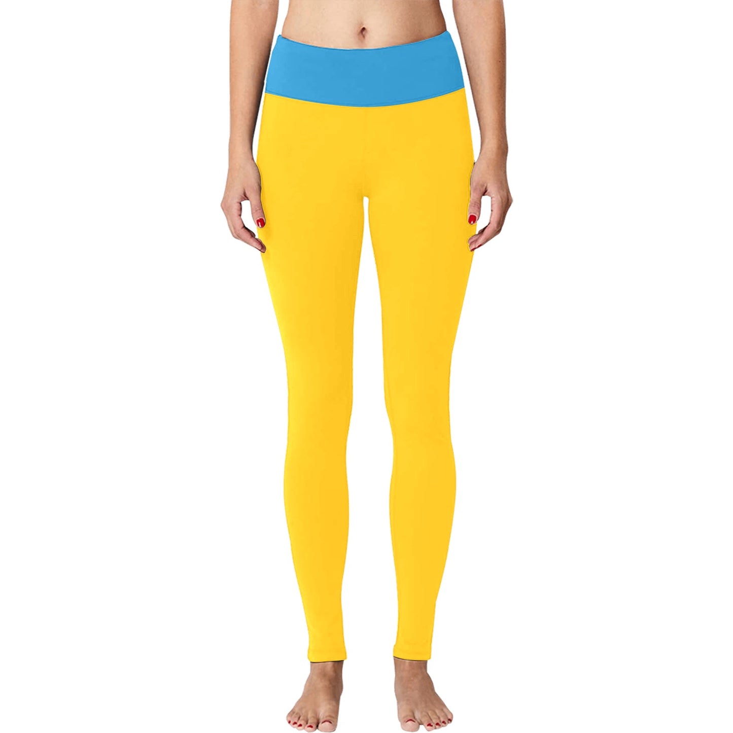 RR Chargers Leggings Yellow