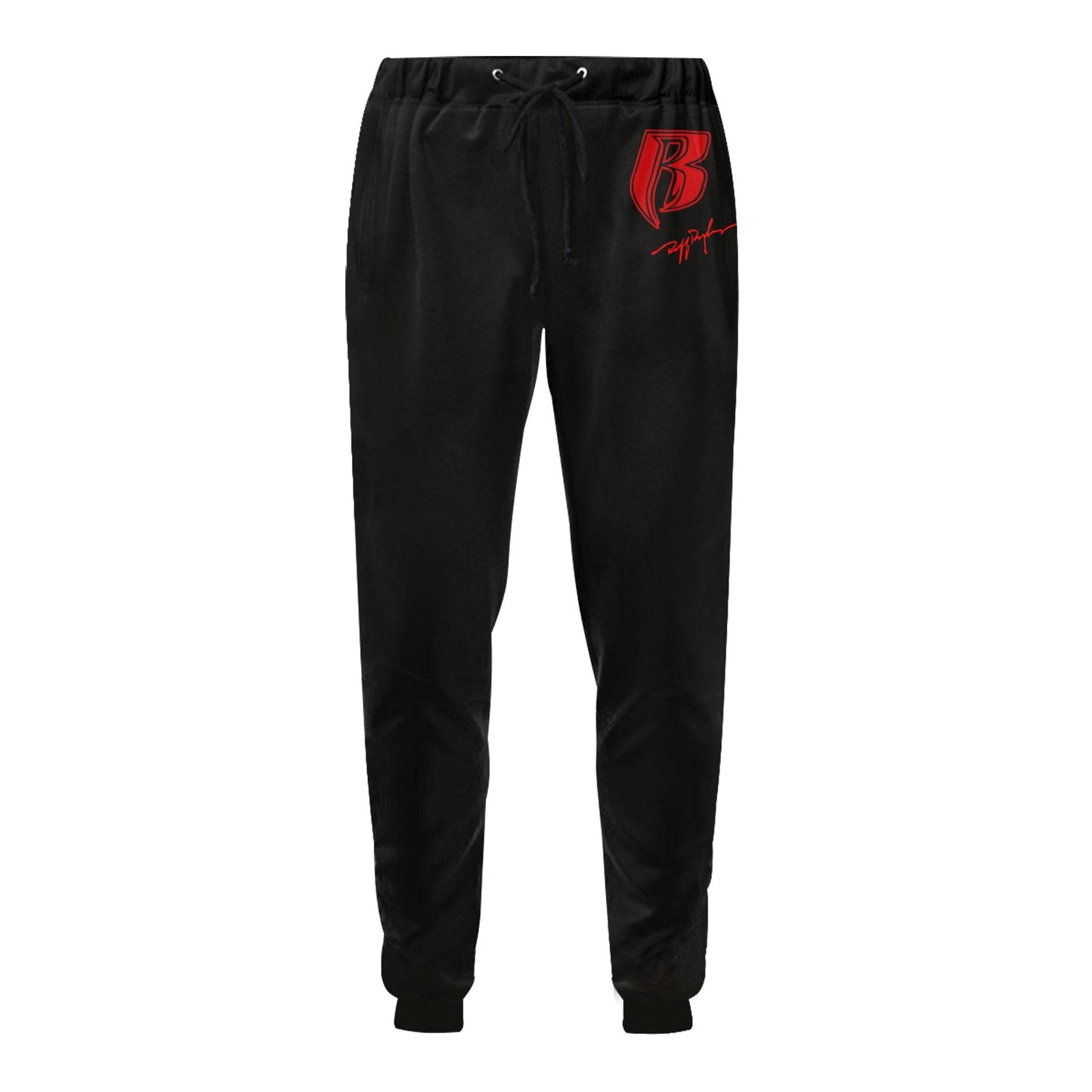 Mens Joggers Blk/Red RR