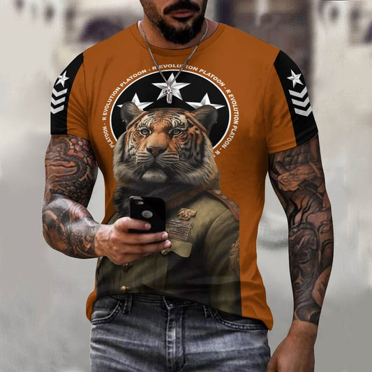 R Evolution Platoon Lion - Unisex Tee