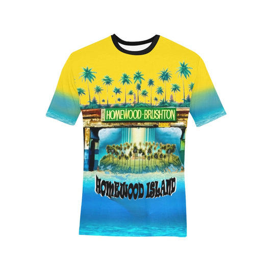 Homewood Island T-shirt Yellow