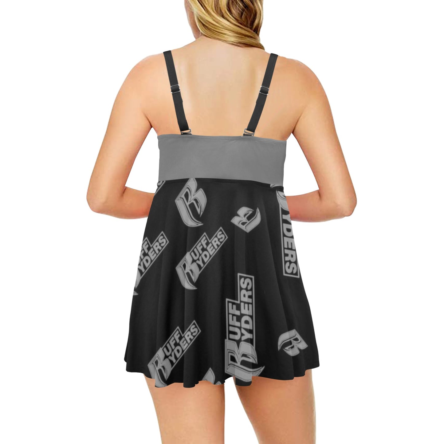 RR Swim Dress Gry Bandana