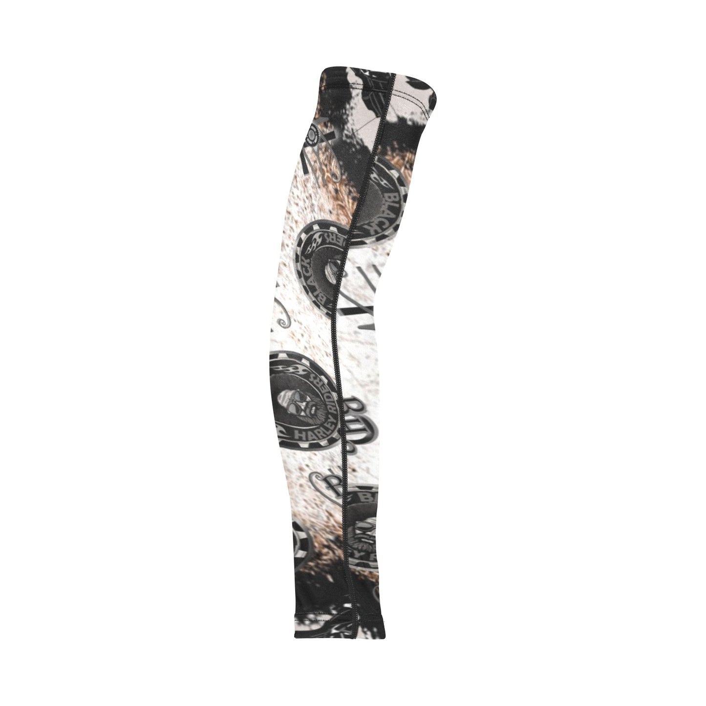 BHR Arm Sleeves Cream Bandana - Blk Man