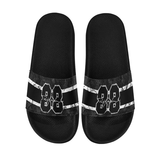 RR Stonewash Slides Blk