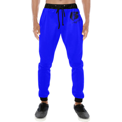 Mens Joggers Blue/Blk RR
