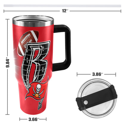 RR BUCCANEERS 40OZ STAINLESS STEEL TUMBLER 2025