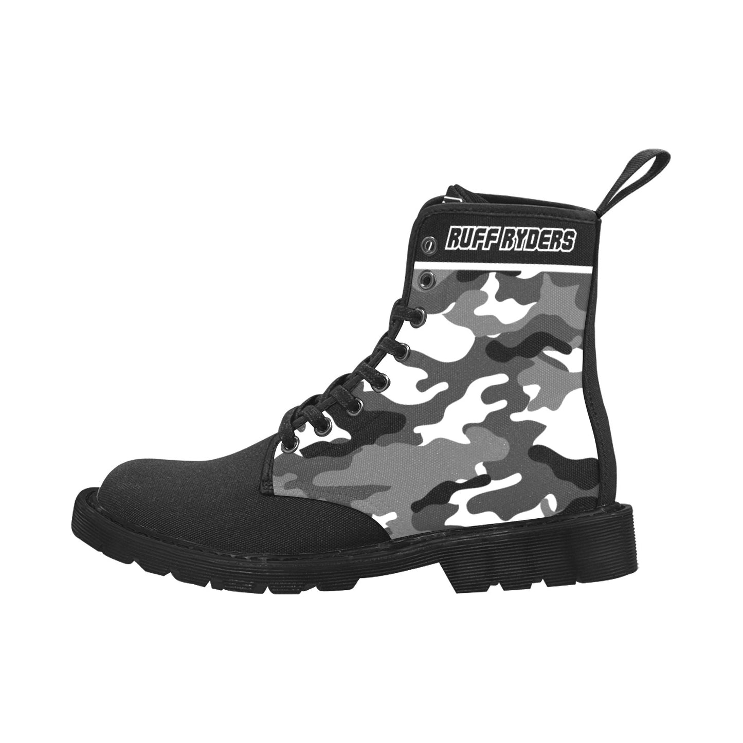Canvas Boots City Camo