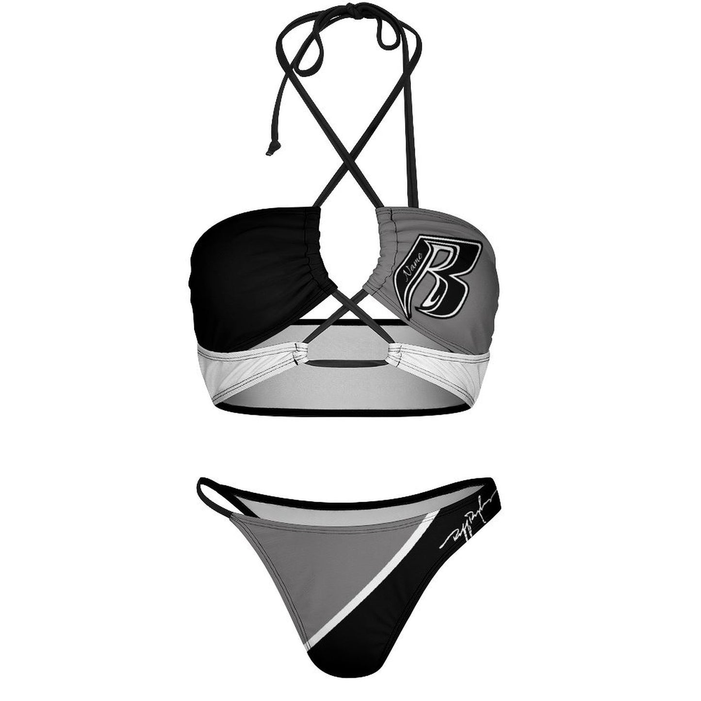 RR Criss Cros Bikini - Tri Color