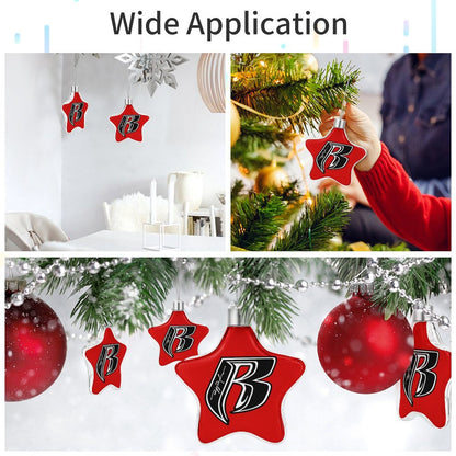 RR Christmas Hanging Star - Red