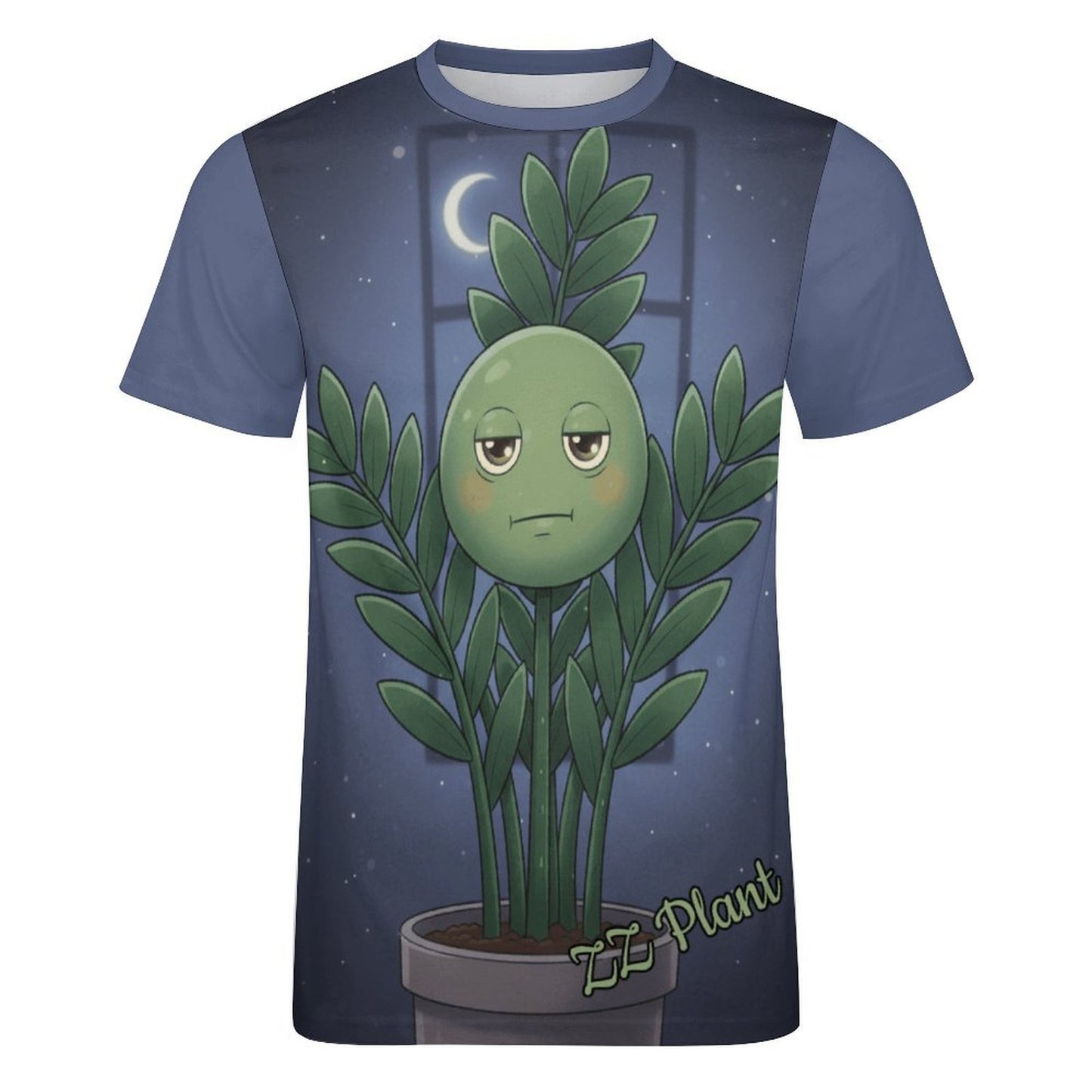 Plant Love Ice Silk Tee - ZZ Plant
