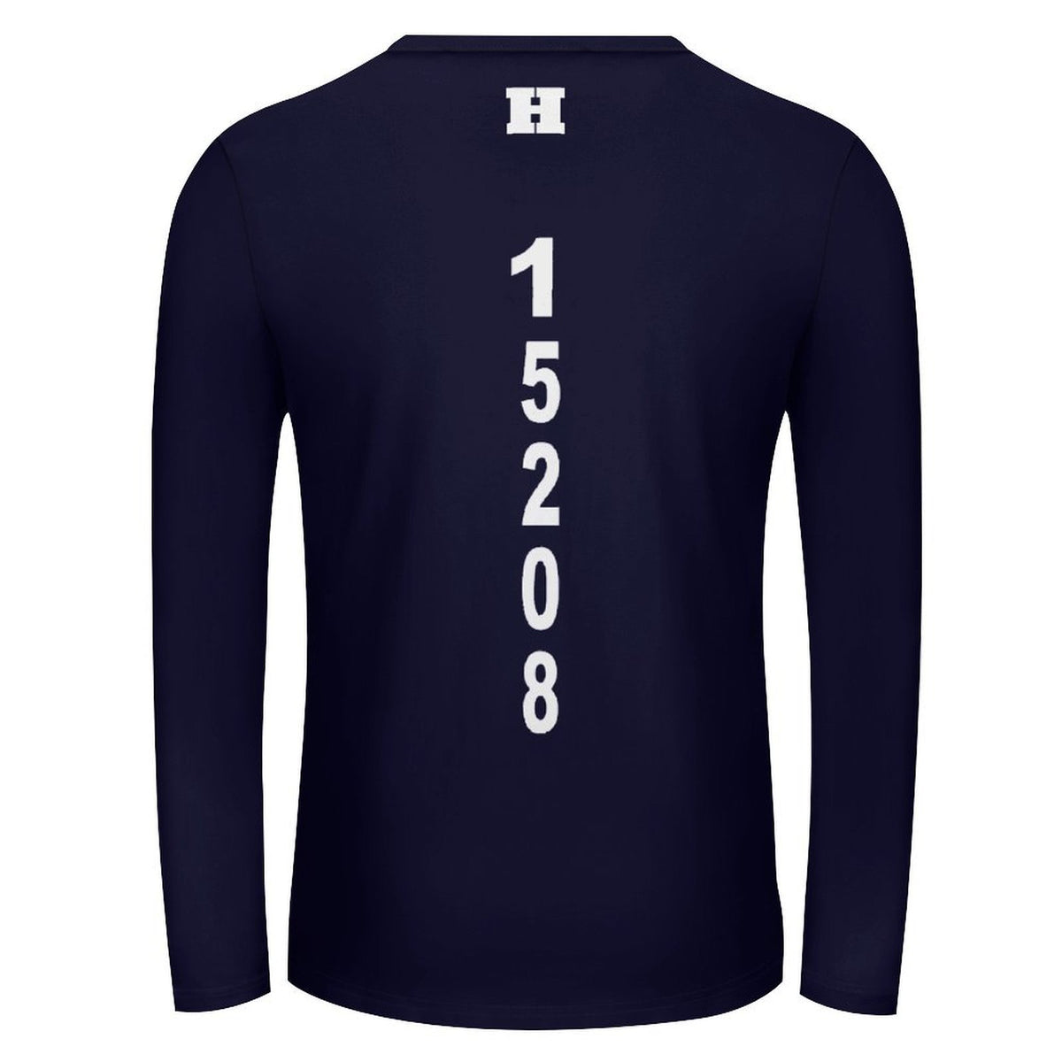 Homewood H Long Sleeve Drk Blu/Wht
