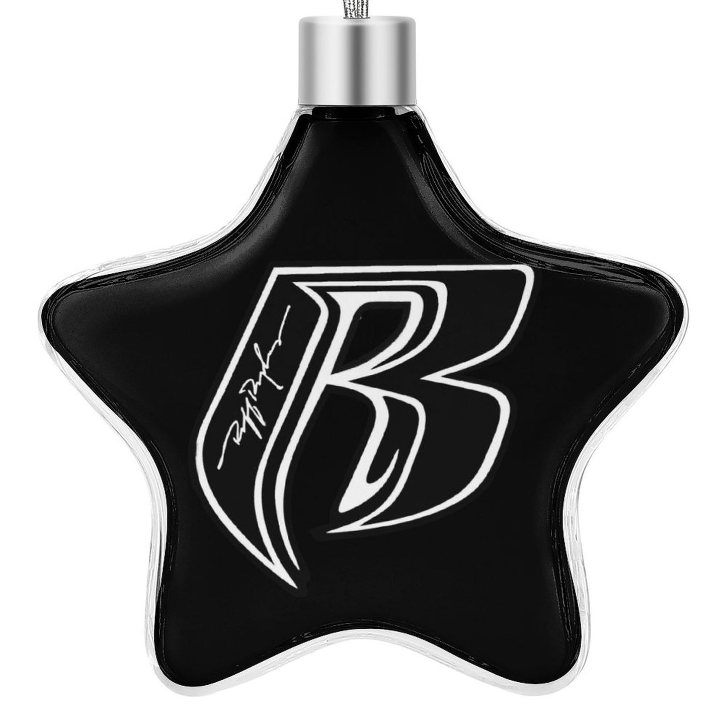 RR Christmas Hanging Star - Blk