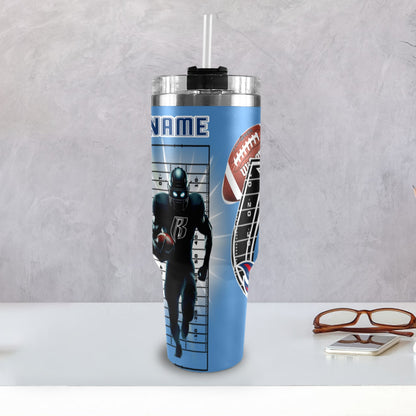 RR TITANS 40OZ STAINLESS STEEL TUMBLER 2025