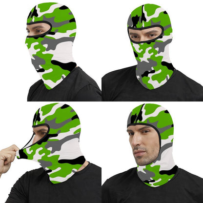 RR Full Mask Green Camo