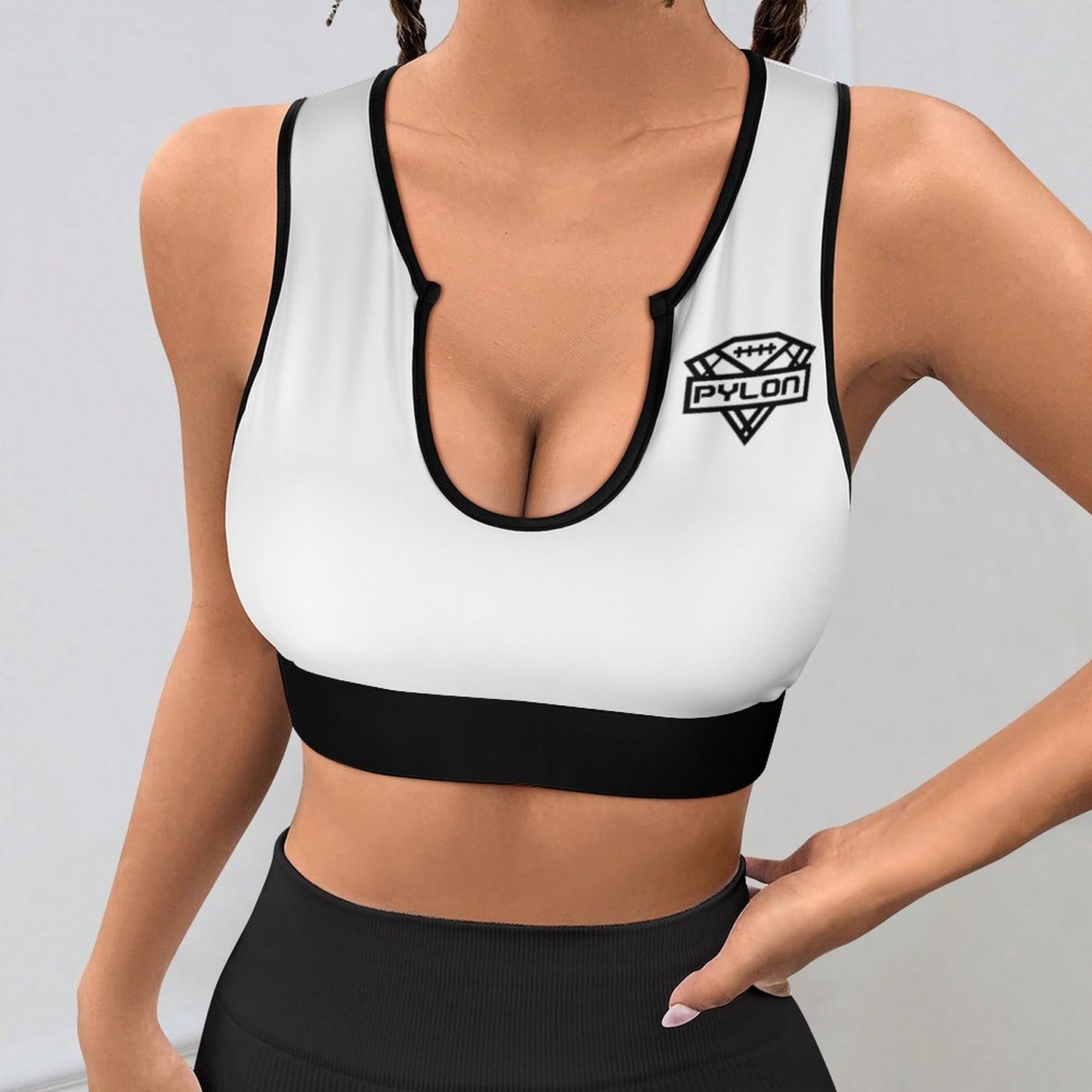 Pylon Yoga Top Wht