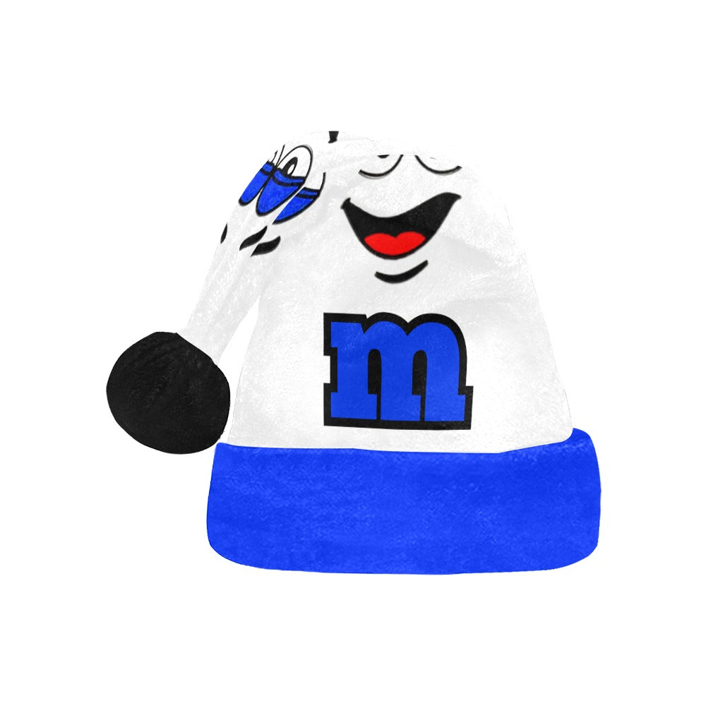 Santa Hat M&M Blue