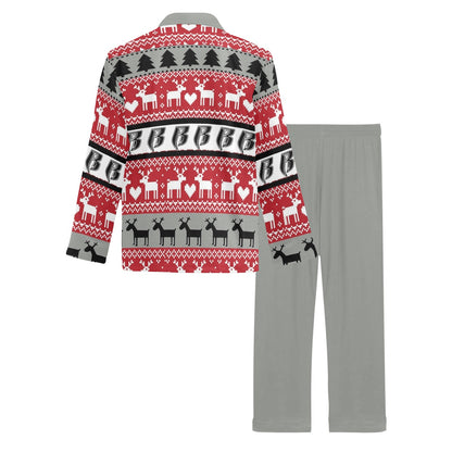 RR Christmas Pajamas  - Mens Red/Gry