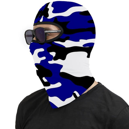 RR Full Mask Blue Camo
