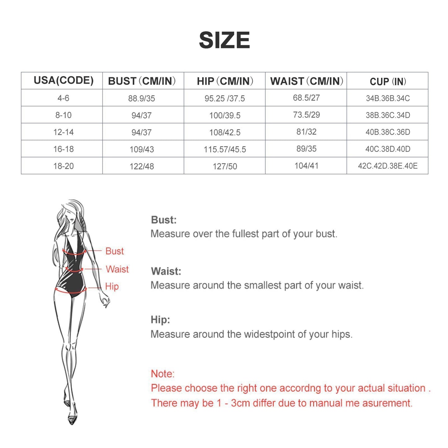 One Unit Two-piece Swimsuit Bikini