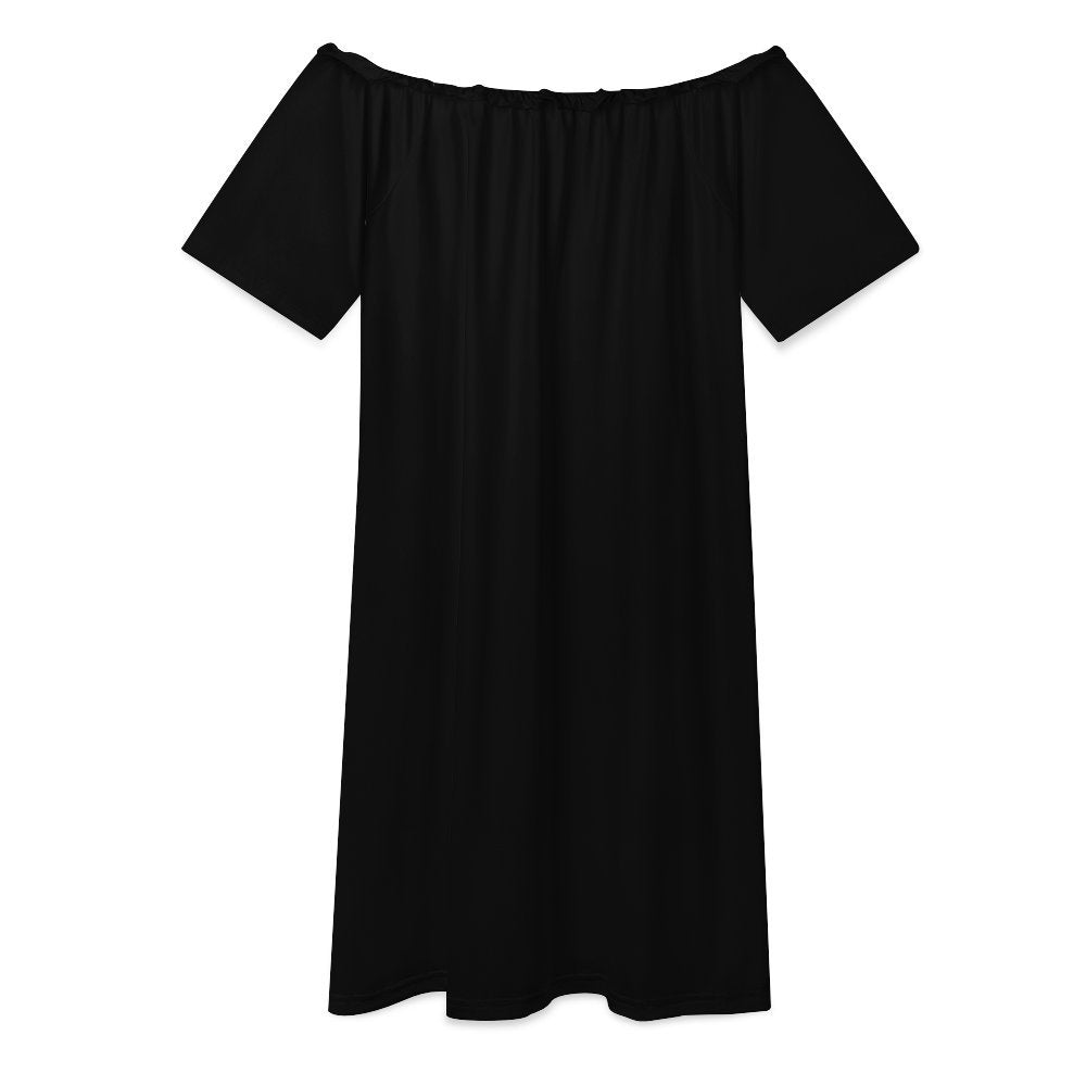 CMR Off Shoulder Loose Casual Dress