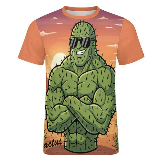 Plant Love Ice Silk Tee - Cactus