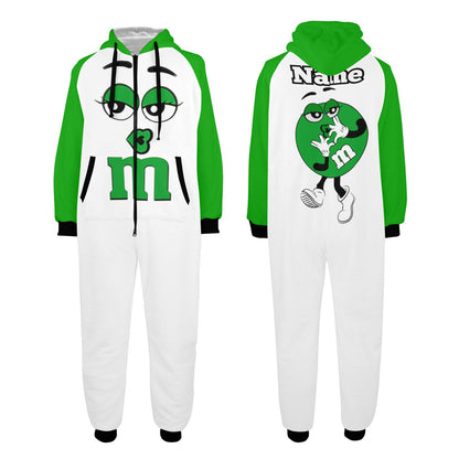 M&M Unisex Onesie Green