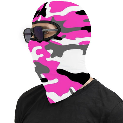 RR Full Mask Pink Camo