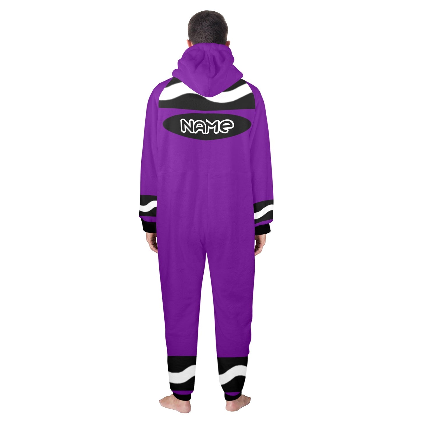 Crayon Unisex Onesie Purple