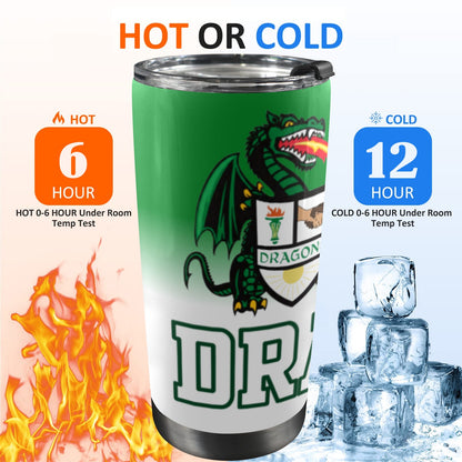 Allderdice Dragons Stainless Steel 20oz Mobile Tumbler