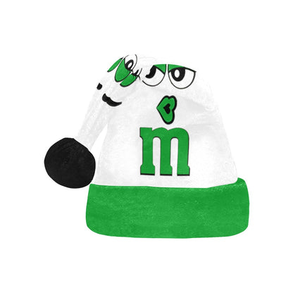 Santa Hat M&M Green