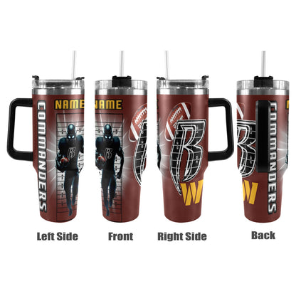 RR COMMANDERS 40OZ STAINLESS STEEL TUMBLER 2025