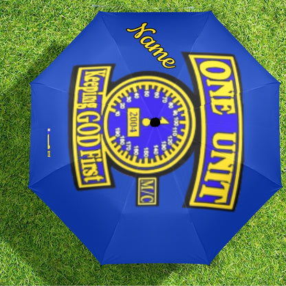 One Unit Semi-Automatic Foldable Umbrella