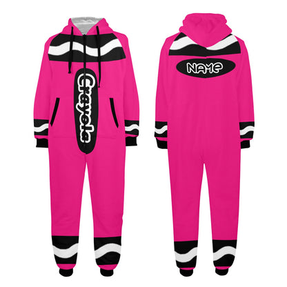 Crayon Unisex Onesie Pink