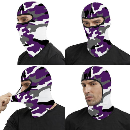 RR Full Mask Purple Camo