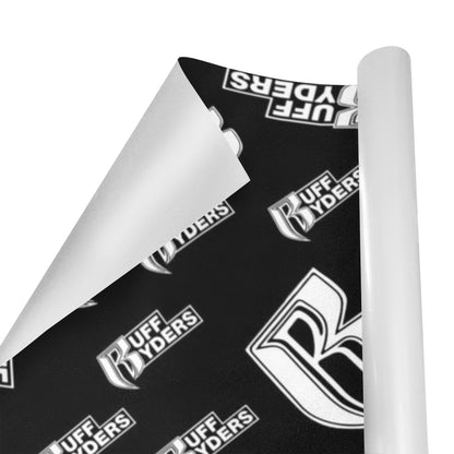 RR Christmas Wrapping Paper 58" x 23" 2 Rolls Blk/Wht