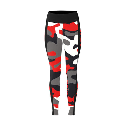 Red Camo Leggings