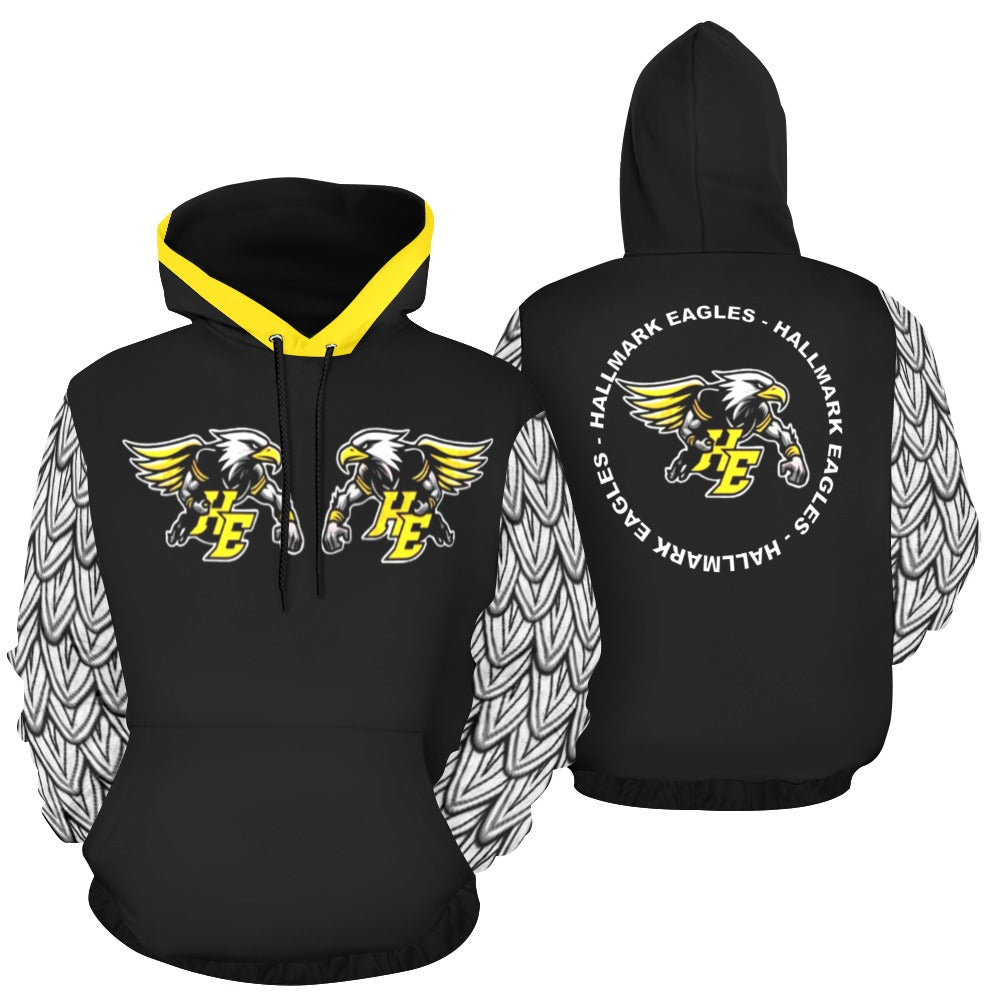 HYA Eagles Football Silky Hoodie Feathers